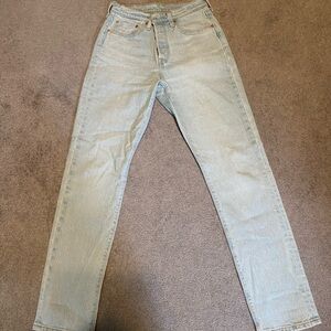 Levi's High Rise Blue Jeans Classic Denim Style